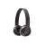 Black wireless headphones with microphone, P47 model