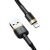 Kabel Baseus Cafule USB Lightning, 2,4A, 1m, złoto-czarny 73915095