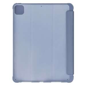 Apple iPad mini 6 Stand Tablet Smart Cover Flip Tablet Tok, Blau, Rückansicht - Tablet-Taschen
