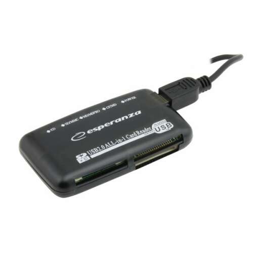 Speicherkartenleser Esperanza All In One EA117, USB