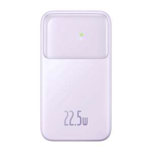 Baseus Comet 22.5W power bank with digital display, purple - Baseus External Battery & Power Bank