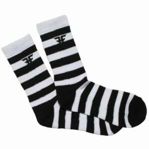 Fallen Trademark Striped zokni White Black 1 pár 78306614 Férfi zoknik