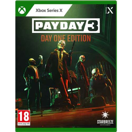 Obal hry Payday 3 Day One Edition pre Xbox Series X
