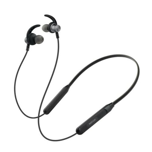 Astrum ET280 schwarzes Bluetooth 5.0 Nackenbügel-Headset mit Mikrofon