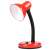 Lampă de birou reglabilă roșie cu braț flexibil, perfectă pentru citit sau studiu