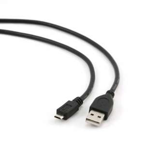 Gembird USB 2.0 A to micro-USB cable, 30cm, black - Data Cable