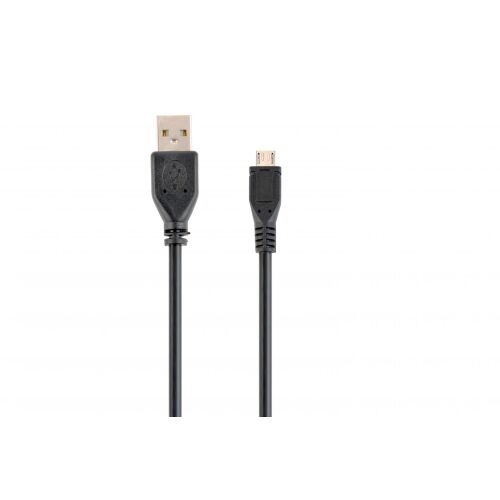 Gembird USB 2.0 - microUSB Kábel - 30cm - Fekete