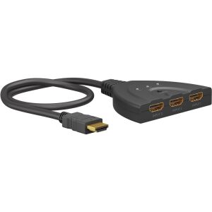 Goobay HDMI Kapcsoló 3x1 - 4K 118439651 - Goobay