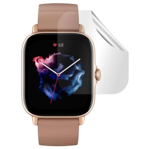 3mk Xiaomi Amazfit GTS 3 screen protector application - Smart watch display protection film