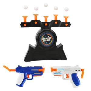 Céllövő játék lebegő labdákkal / 1 db játék fegyverrel és szivacstöltényekkel (BBJ) 73950884 