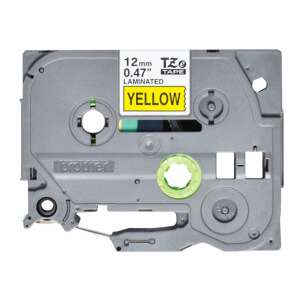 Brother P-touch TZe-631S 12mm x 4m szalagkazetta - Sárga alapon fekete