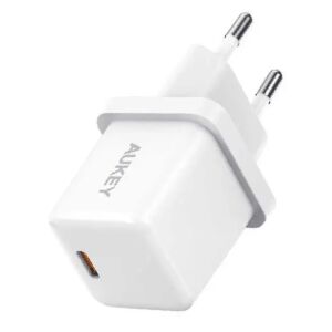 AUKEY 20W USB-C fali töltő, ferde nézet - Aukey