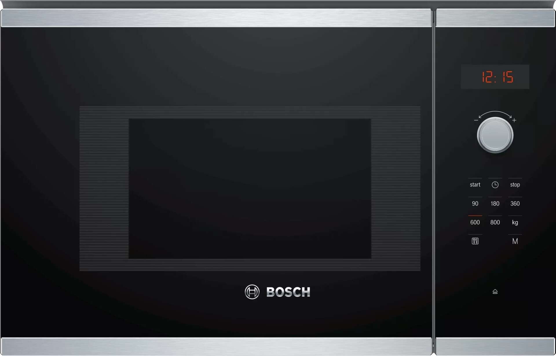 Bosch Serie 4 BFL523MS0 mikrovlnná rúra Vstavaný Sólo mikrovlnná rúra 20 L 800 W Čierna, Nerezová oceľ (BFL523MS0)