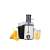 Adler AD 4128 juicer, black and white, 1000W, with juice jug and oranges