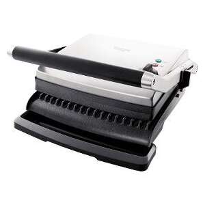 Sage BGR200BSS Kontaktgrill, elektrischer Grill mit einstellbarer Temperatur und kippbarer Basis - Sage