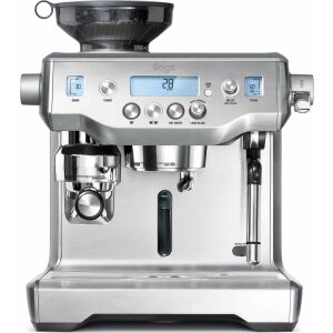 Vorderansicht der Sage BES980BSS Espressomaschine - Sage