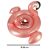 Flamingo Gyerek Úszógumi - Rózsaszín - 60cm 80566744