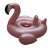 Pink flamingo inflatable baby swim ring with seat, for toddlers, kids, pool float, water safety