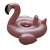 Pink flamingo inflatable baby swim ring with seat, for toddlers, kids, pool float, water safety