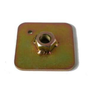 Biztonsági öv rögzítő anya, 55x55x2mm - Jármű biztonsági övcsat