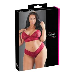 Bra and Red Briefs 4XL 138566770 - Cottelli