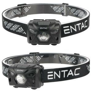 ENTAC 5W Sensor Headlamp, black, dual view - Lamp & Lighting