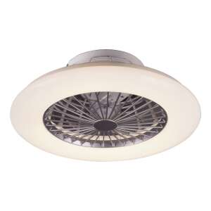 Rábalux 6859 Dalfon mennyezeti ventilátor LED lámpával, ezüst - Mennyezeti ventilátor