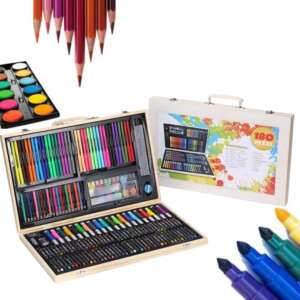 Pepita Zeichen- und Malset im Holzkoffer 180tlg.