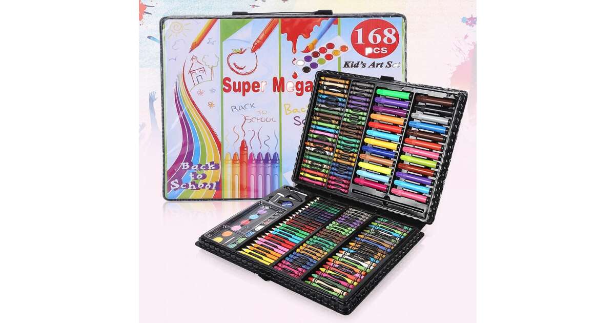 Back to School - Product details of 168 Pcs Super Mega Art