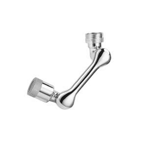 Chrome faucet extender with 360 degree rotation, water saving, easy to install - Nonbrand Faucet