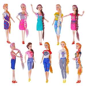 Pepita set de păpuși de jucărie 10pcs