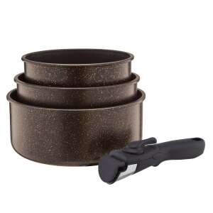 Ambition Gold 3-piece pot set with removable handle, 16/18/20 cm, induction, oven safe - Cookware & bakeware