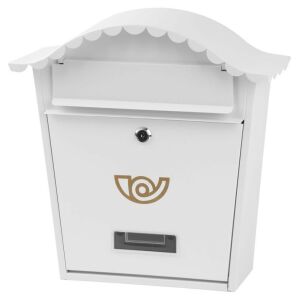 STR Napoleon modern fém Postaláda #fehér