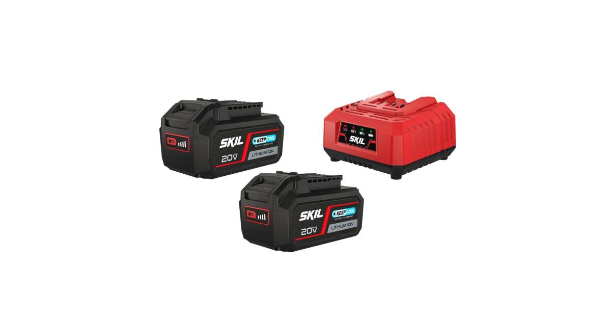 Batteria a litio 20v Skil max 2,0ah agli ioni di litio Keep cool +25