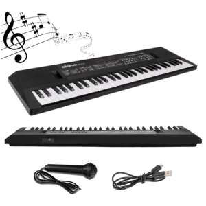 Pepita 61 klávesov elektrickej hračky Piano s mikrofónom 78211668 Hudobné nástroje