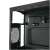 LC Power Midi 7040B computer case, black, interior view, side panel