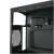 LC Power Midi 7040B computer case, black, interior view, side panel