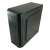 HÁZ LC Power Midi LC-7039B-ON корпус на компютъра, черен, страничен изглед
