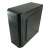 HÁZ LC Power Midi LC-7039B-ON Computergehäuse, schwarz, schräge Ansicht