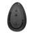 Logitech MX Vertical ergonomic wireless mouse, black, bottom view