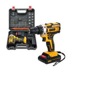 THO 36V 2-Battery Drill Driver with 28 Accessories