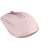 Logitech MX Anywhere 3 wireless mouse, rose pink color, side view