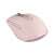Logitech MX Anywhere 3 wireless mouse, rose pink color, side view