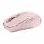 Seitenansicht der Logitech MX Anywhere 3 Rosa Kabellosen Maus