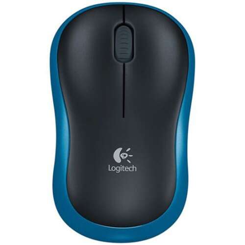 Logitech M185 bezdrôtová myš, modrá