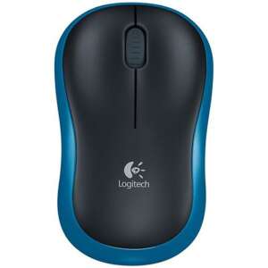 Logitech M185 wireless mouse, blue - Mouse