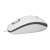 Logitech M100 wired mouse, white, side view