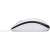 Logitech M100 wired mouse, white, side view
