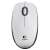 Mouse Logitech M100 cu fir, alb, vedere frontală