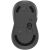 Bottom view of Logitech Signature M650 graphite wireless mouse showing sensor and switches